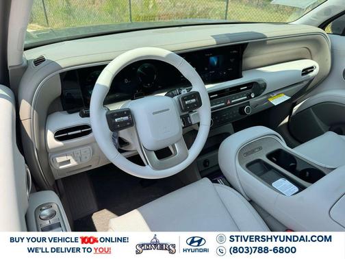 Ecotronic Gray Pearl 2026 Hyundai Palisade Hybrid Blue SEL 7P