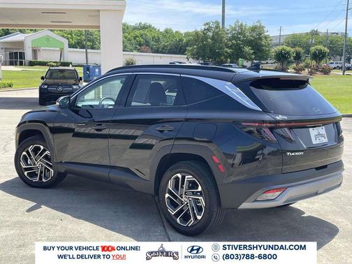 Ash Black 2025 Hyundai TUCSON Hybrid Limited