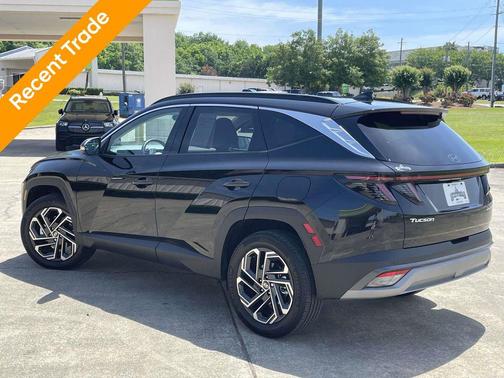 Ash Black 2025 Hyundai TUCSON Hybrid Limited