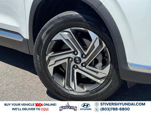 Quartz White 2022 Hyundai SANTA FE SEL 2.4
