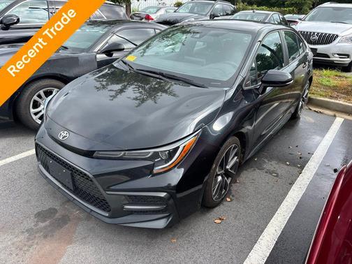 Black Sand Pearl 2020 Toyota Corolla SE