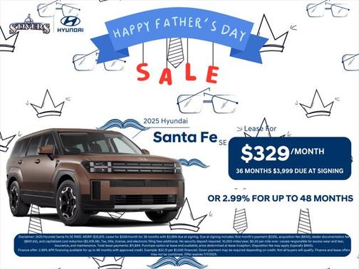 2025 Hyundai SANTA FE SEL 2.4