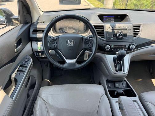 Alabaster Silver Metallic 2014 Honda CR-V EX-L