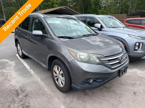 Alabaster Silver Metallic 2014 Honda CR-V EX-L