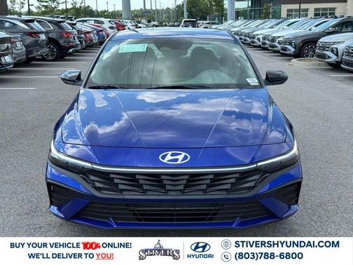 Intense Blue 2025 Hyundai ELANTRA Sport