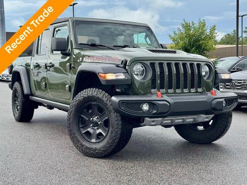 Sarge Green Clearcoat 2022 Jeep Gladiator Mojave 4x4