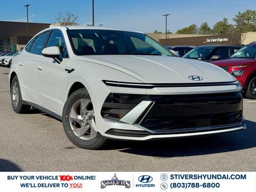 Serenity White 2026 Hyundai SONATA SE