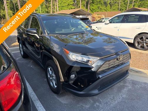 Midnight Black Metallic 2021 Toyota RAV4 XLE