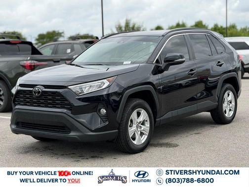Midnight Black Metallic 2021 Toyota RAV4 XLE