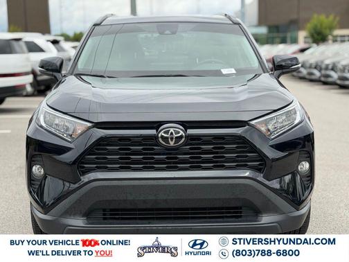 Midnight Black Metallic 2021 Toyota RAV4 XLE