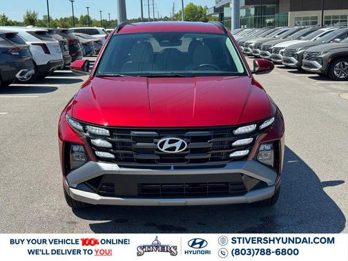 Ultimate Red 2026 Hyundai TUCSON Hybrid SEL