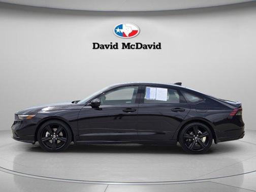 Crystal Black Pearl 2025 Honda Accord Hybrid Sport-L