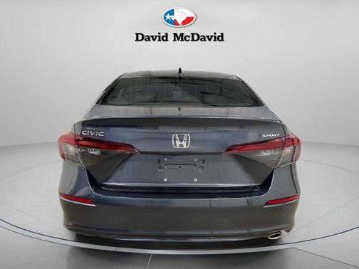 Meteorite Gray Metallic 2026 Honda Civic Sport