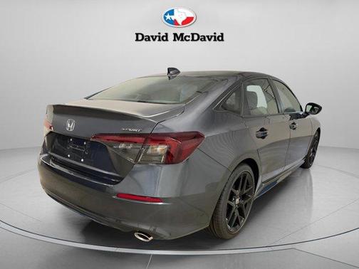 Meteorite Gray Metallic 2026 Honda Civic Sport