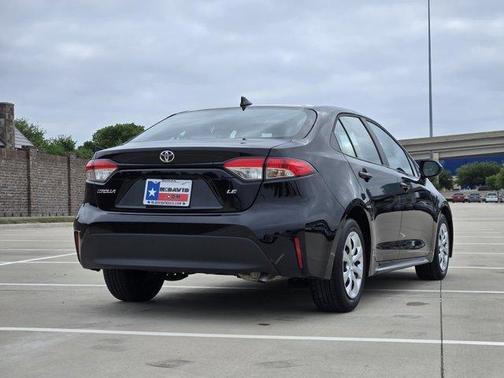 Midnight Black Metallic 2024 Toyota Corolla LE