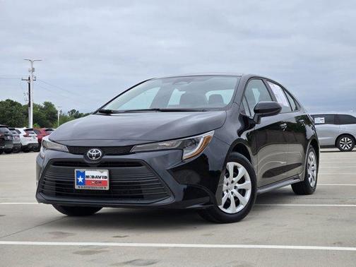 Midnight Black Metallic 2024 Toyota Corolla LE