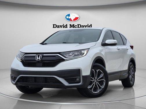 Platinum White Pearl 2021 Honda CR-V EX