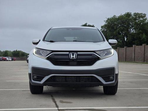 Platinum White Pearl 2021 Honda CR-V EX