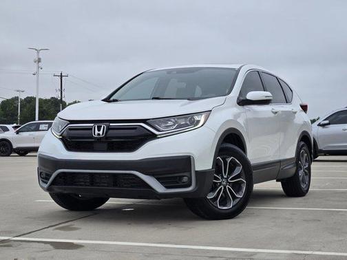 Platinum White Pearl 2021 Honda CR-V EX