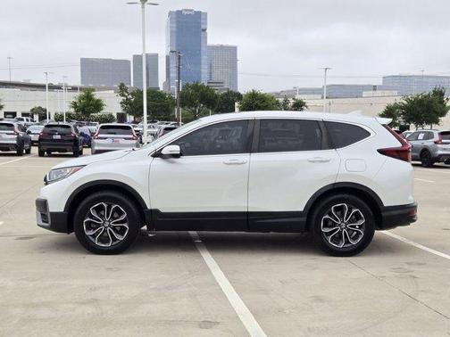 Platinum White Pearl 2021 Honda CR-V EX