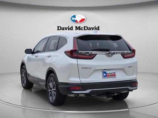 Platinum White Pearl 2021 Honda CR-V EX