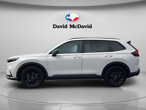 Platinum White Pearl 2026 Honda CR-V Hybrid Sport-L