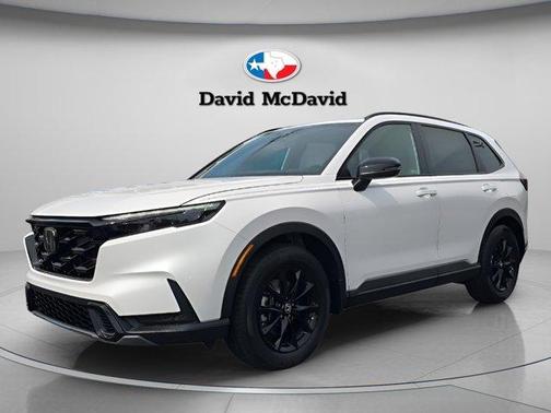 Platinum White Pearl 2026 Honda CR-V Hybrid Sport-L