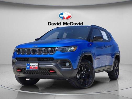 Laser Blue 2023 Jeep Compass Trailhawk