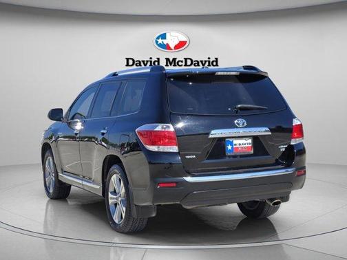 Black 2013 Toyota Highlander Limited