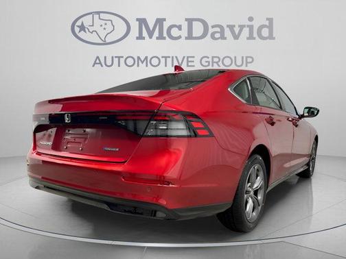 Radiant Red Metallic 2026 Honda Accord Hybrid EX-L
