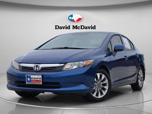 Dyno Blue Pearl 2012 Honda Civic LX