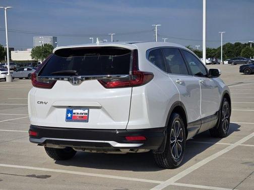 Platinum White Pearl 2021 Honda CR-V EX