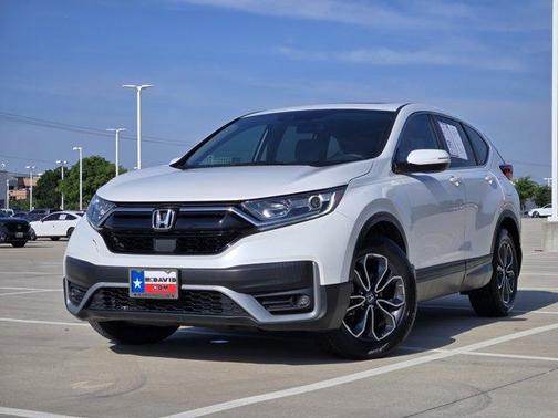 Platinum White Pearl 2021 Honda CR-V EX