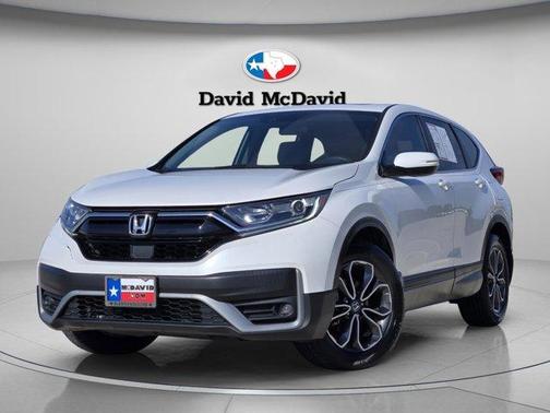 Platinum White Pearl 2021 Honda CR-V EX