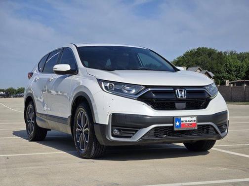 Platinum White Pearl 2021 Honda CR-V EX