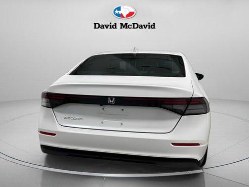 Platinum White Pearl 2025 Honda Accord LX