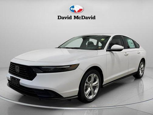 Platinum White Pearl 2025 Honda Accord LX