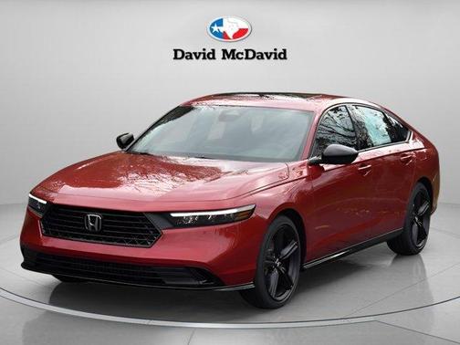 Radiant Red Metallic 2026 Honda Accord Hybrid Sport-L