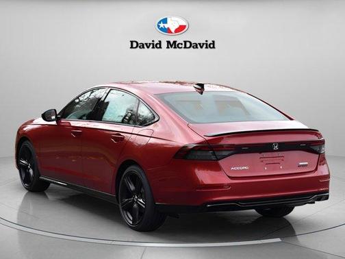 Radiant Red Metallic 2026 Honda Accord Hybrid Sport-L