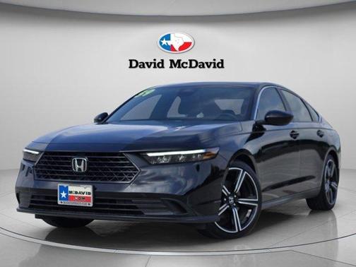 Crystal Black Pearl 2025 Honda Accord Hybrid Sport