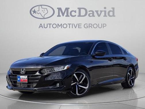 Crystal Black Pearl 2022 Honda Accord Sport 1.5T