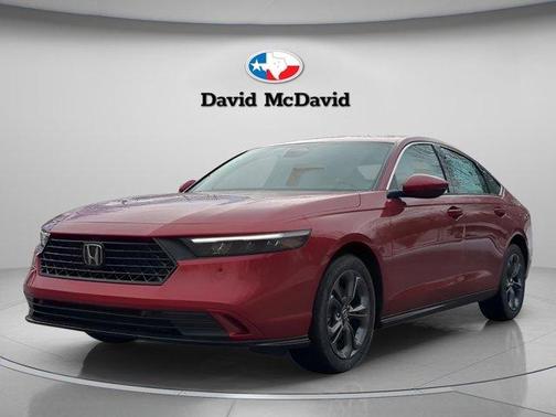 Radiant Red Metallic 2026 Honda Accord Hybrid EX-L