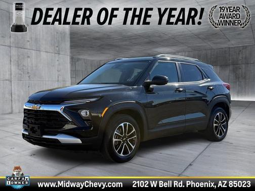 Mosaic Black Metallic 2025 Chevrolet Trailblazer LT