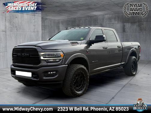 Granite Crystal Metallic Clearcoat 2021 RAM 2500 Laramie Crew Cab 4x4 6'4' Box