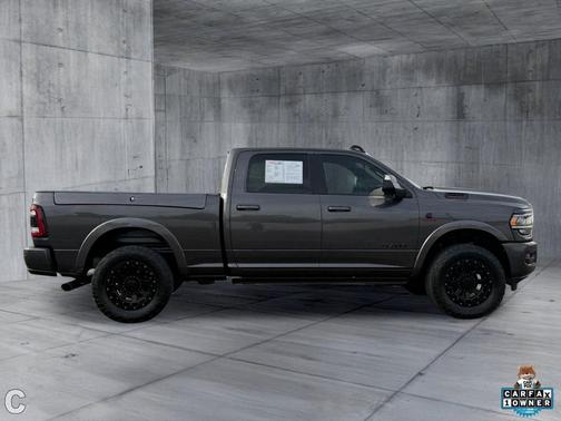 Granite Crystal Metallic Clearcoat 2021 RAM 2500 Laramie Crew Cab 4x4 6'4' Box