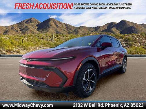 Radiant Red Tintcoat 2026 Chevrolet Equinox EV LT