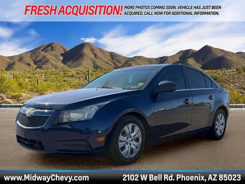 Blue Topaz Metallic 2012 Chevrolet Cruze LS