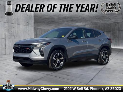 Sterling Gray Metallic 2024 Chevrolet Trax FWD 1RS