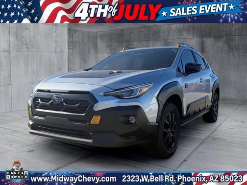 Ice Silver Metallic 2025 Subaru Crosstrek Wilderness
