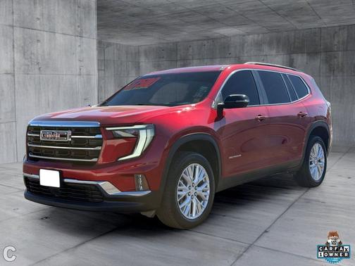 Volcanic Red Tintcoat 2024 GMC Acadia AWD Elevation